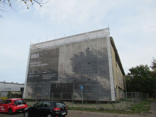 Zivilschutz Luftschutzbunker, Hannover, Deutschland, B58 Büroflächen ehemaliger Hochbunker im Oktober 2022, Am Listholze 58, 30177 Hannover