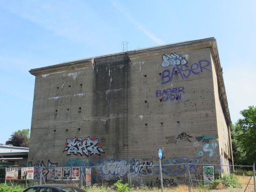 Zivilschutz Luftschutzbunker, Hannover, Deutschland, B58 Büroflächen ehemaliger Hochbunker im Juni 2023, Am Listholze 58, 30177 Hannover