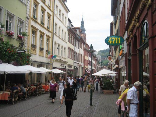 Heidelberg, Deutschland, Hauptstraße