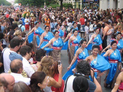 Karneval der Kulturen, 2011, Berlin, Deutschland, Thai Smile