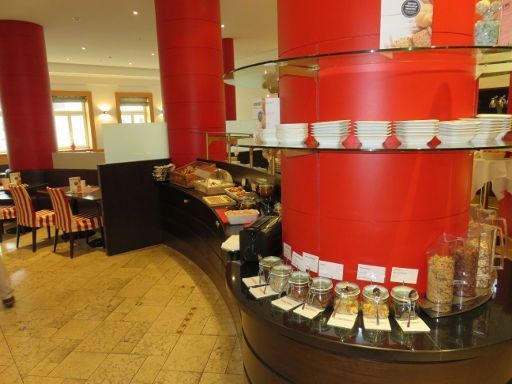 DORMERO Hotel Königshof, Dresden, Deutschland, ein Teil vom Frühstücksbuffet