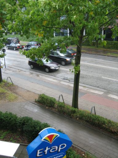 ibis budget (ehemals etap Hotel) Hamburg City, Deutschland, Ausblick aus dem Fenster