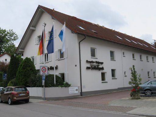 Hotel am Schlosspark, Ismaning, München, Deutschland, Außenansicht Schlossstraße