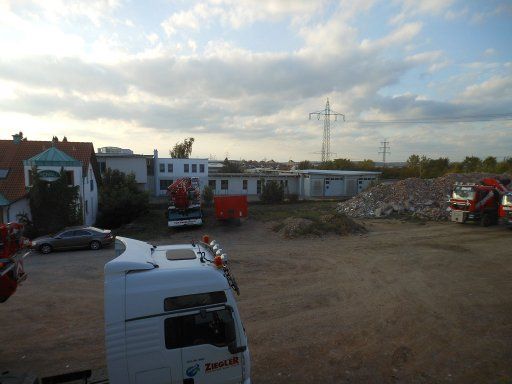 ibis budget Würzburg Ost, Deutschland, Ausblick aus dem Zimmer 304