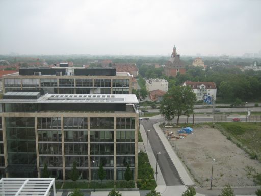 Ibis München Parkstadt Schwabing, Deutschland, Blick aus dem Fenster