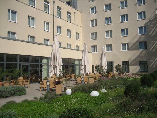 Mercure Hotel Mannheim am Rathaus, Deutschland, Innenhof mit Terrasse