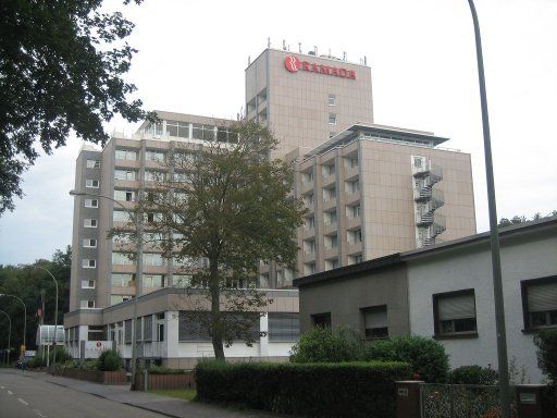 H4 Frankfurt Messe (ehemals Ramada® Hotel Frankfurt Messe), Deutschland, Außenansicht