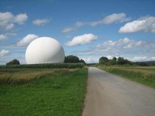 Erdfunkstelle Raisting, Bayern, Deutschland, Radom