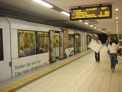 Köln Deutschland, U Bahn