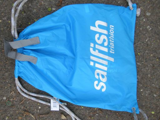 sailfish Swim Tour 2026, K&ouml;ln, Deutschland, Gymbag blue 40&times;50 cm