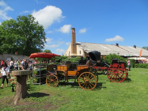 Liebenberg, Deutschland, Schloss & Gut Liebenberg Köhlerfest, Kutschen