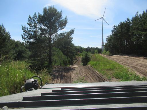 Panzer Power, Mahlwinkel, Deutschland, Fahrstrecke