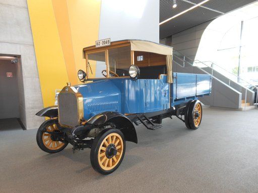 MAN Truck & Bus, Forum und Werkführung, München, Deutschland, Oldtimer, historischer LKW