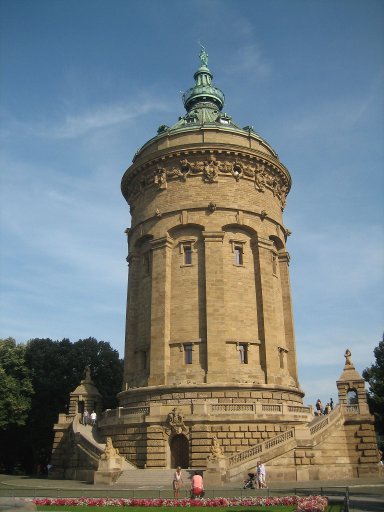 Mannheim, Deutschland, Wasserturm