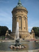 Mannheim, Deutschland, Wasserturm