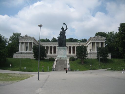 München, Deutschland, Ruhmeshalle und Bavaria