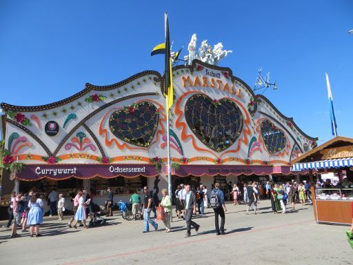 München, Deutschland, Oktoberfest 2015, Marstall Festzelt