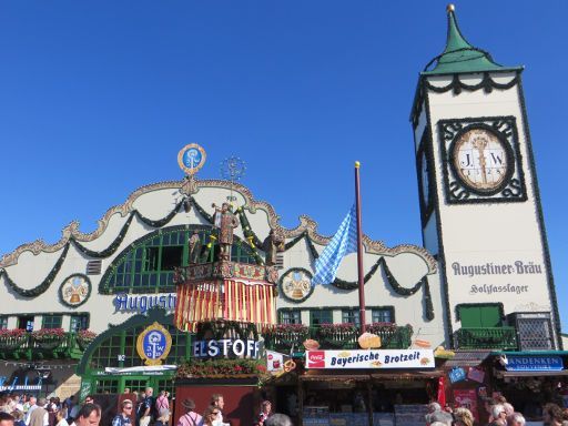 München, Deutschland, Oktoberfest 2015, Augustiner Bräu