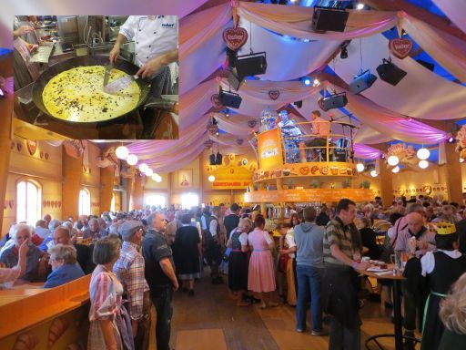 München, Deutschland, Oktoberfest 2015, Café Kaiserschmarrn