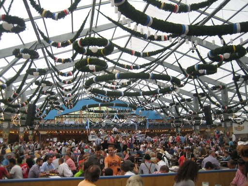 München, Deutschland, Oktoberfest Festzelte 2011, Schottenhamel Festzelt