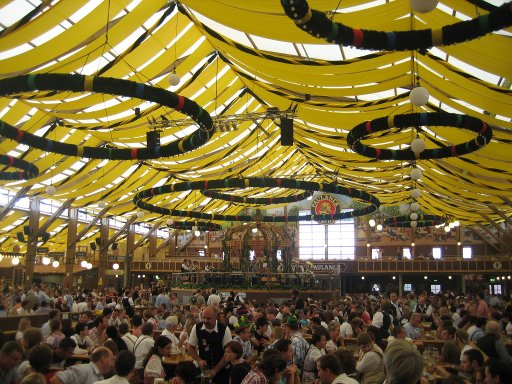 München, Deutschland, Oktoberfest Festzelte 2011, Winzerer Fähndl