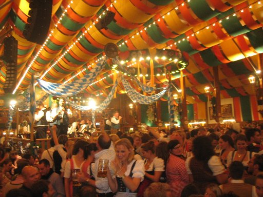 München, Deutschland, Oktoberfest Festzelte 2011, Schützen Festhalle