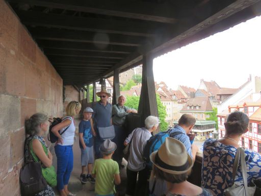 Altstadtführung, Nürnberg, Deutschland, Altstadtmauer