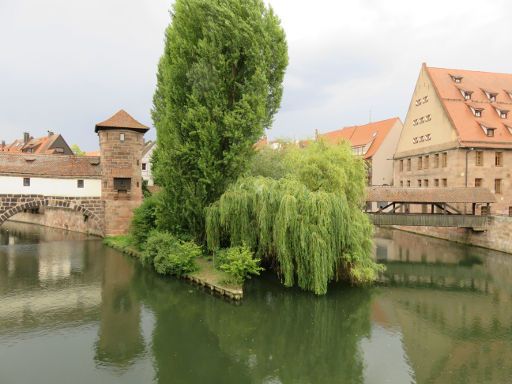 Altstadtführung, Nürnberg, Deutschland, Brücken über die Pegnitz