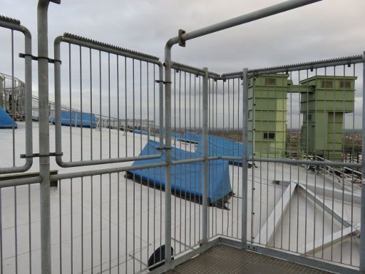 Gasometer, Oberhausen, Deutschland, Aussichtsplattform auf dem Dach