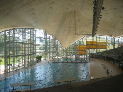 Olympiapark, München, Deutschland, Schwimmhalle