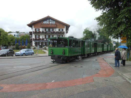 Prien am Chiemsee, Deutschland, Chiemseebahn Zug