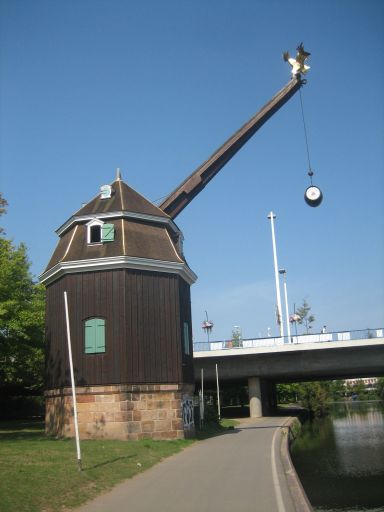 Saarbrücken, Deutschland, Saarkran