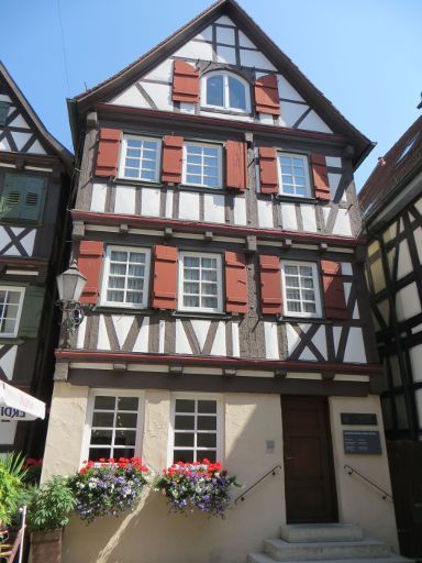 Schorndorf, Deutschland, Gottlieb Daimler Geburtshaus in der Höllgasse