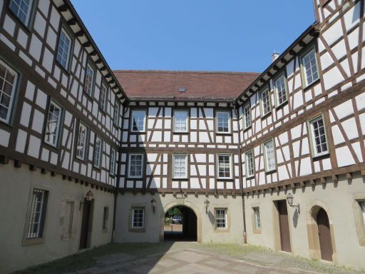 Schorndorf, Deutschland, Innenhof Burgschloss