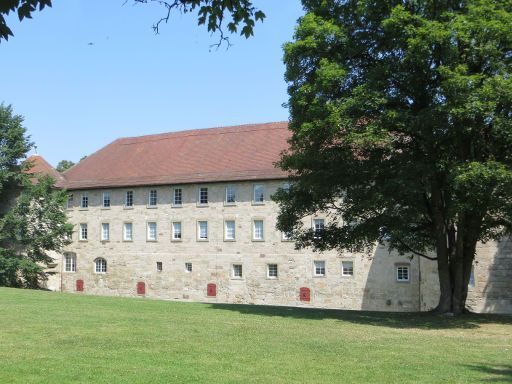 Schorndorf, Deutschland, Festungswall beim Burgschloss