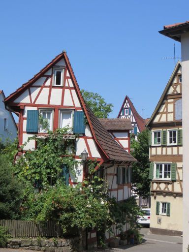 Schorndorf, Deutschland, Haus auf der Mauer, Comic Museum