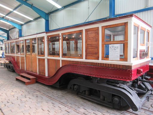 Hannoversches Straßenbahn-Museum, Sehnde Wehmingen, Deutschland, U-Bahn Schlick & Nicholson Baujahr 1895