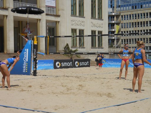 smart beach tour Leipzig, Beachvolleyball Damen