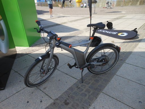 smart beach tour Leipzig, Probefahrt ebike