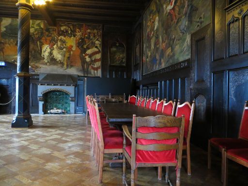 Schloss Burg, Solingen, Deutschland, Rittersaal