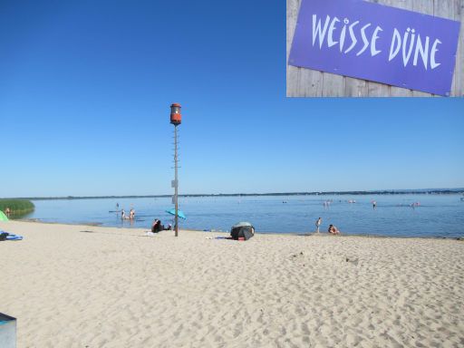 Steinhuder Meer, Deutschland, Badestrand Wei&szlig;e D&uuml;ne