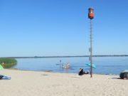 Steinhuder Meer, Deutschland, Badestrand Wei&szlig;e D&uuml;ne