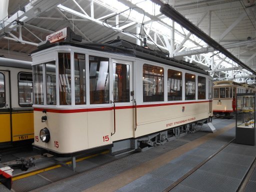 Straßenbahnwelt Stuttgart, historische Bahn