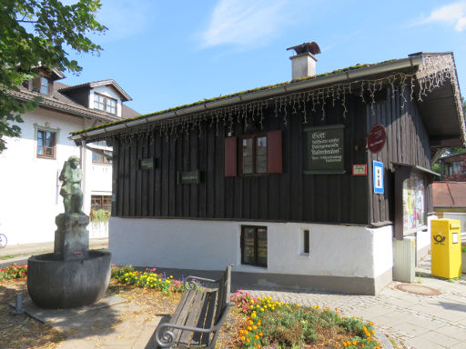 Tutzing, Deutschland, Starnberger See, Gästeinformation an der Hauptstraße