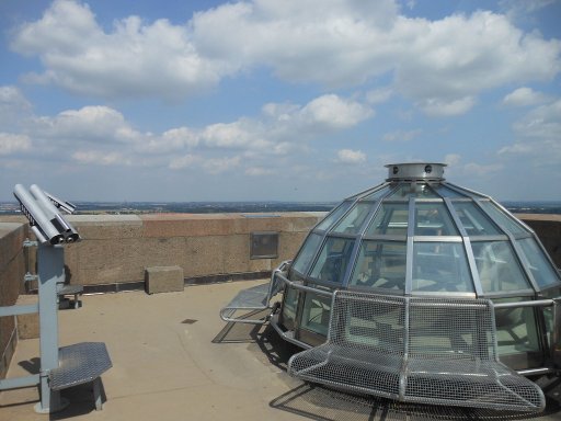 Völkerschlachtdenkmal, Leipzig, Deutschland, Aussichtsplattform