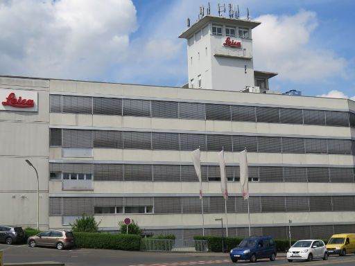 Wetzlar, Deutschland, Leica in der Ernst-Leitz Straße Ecke Schützenstraße