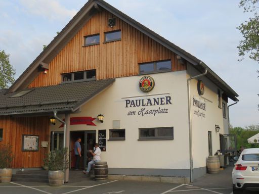 Wetzlar, Deutschland, Paulaner Wirtshaus und Biergarten am Haarplatz