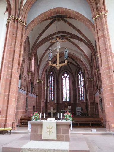 Wetzlar, Deutschland, Altstadtführung, Dom Altar