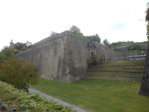 Festung Marienberg Würzburg, großer Burggraben