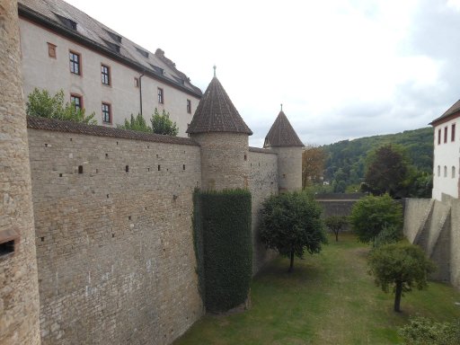 Festung Marienberg Würzburg, Burggraben